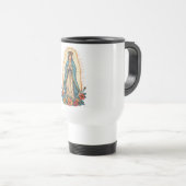 Blessed Virgin of Guadalupe Travel Mug Reisebecher (VorderseiteRechts)