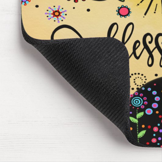 BLESSED Whimsical Tree Mousepad (Ecke)
