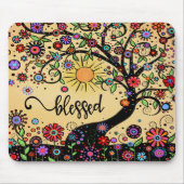 BLESSED Whimsical Tree Mousepad (Vorne)