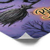 BlessedSamhainCat Poster (Ecke)