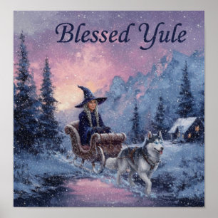 BlessedYuleHexe Poster