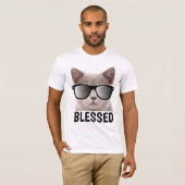 BLESSEE, Christliche Cat Lover T - Shirt (Vorne ganz)