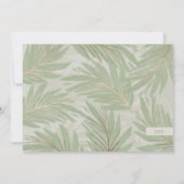 BLESSEED Christmas Foto Feiertagskarte (Rückseite)