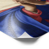 BLESSEED JUNGFRAU MARY SACRED IMAY FOTODRUCK (Ecke)