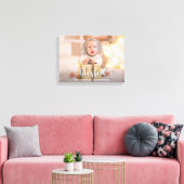 BLESSEED Weihnachtsfeiertag Foto Leinwanddruck (Insitu (Wohnzimmer))