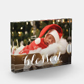 BLESSEED Weihnachtsfeiertag Fotoblock (Links)