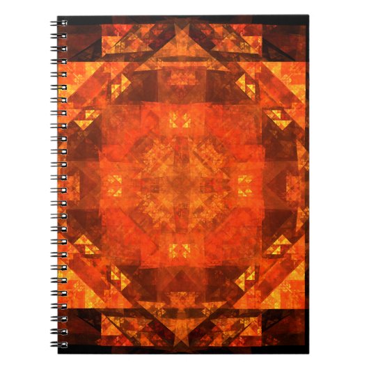 Blessing Abstrakt Art Notebook Notizblock (Vorderseite)