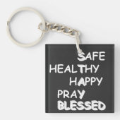 Blessing-Akryling Schlüsselanhänger (Vorderseite)