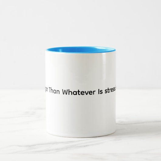 Blessing And Motivation Mug Zweifarbige Tasse (Mittel)