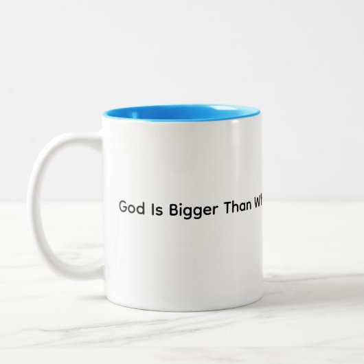 Blessing And Motivation Mug Zweifarbige Tasse (Links)
