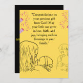 Blessing from Above Einladung (Vorne/Hinten)