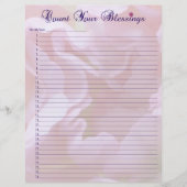 Blessing List Letterhead (Vorderseite)
