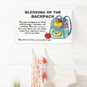 Blessing of the Backpacks Banner | Courage, (Insitu)