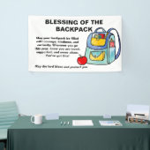Blessing of the Backpacks Banner | Courage, (Messeveranstaltung)