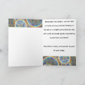 Blessing of Today Encouragement Inspirational Hope Karte (Innenseite)