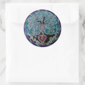 Blessing Tree of Life Mandala Sticker (Tasche)