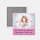 BLESSINGS-Magnet Magnet (Vorderseite/Rückseite)