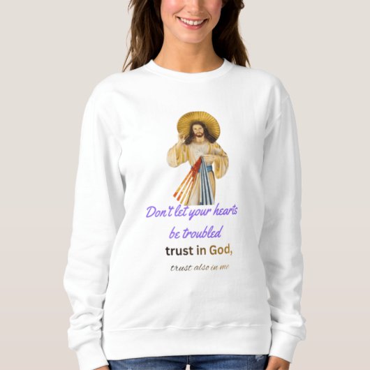 Blessings of Jesus Sweatshirt (Vorderseite)