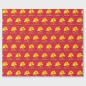 Blessings red geschenkpapier (Flach)