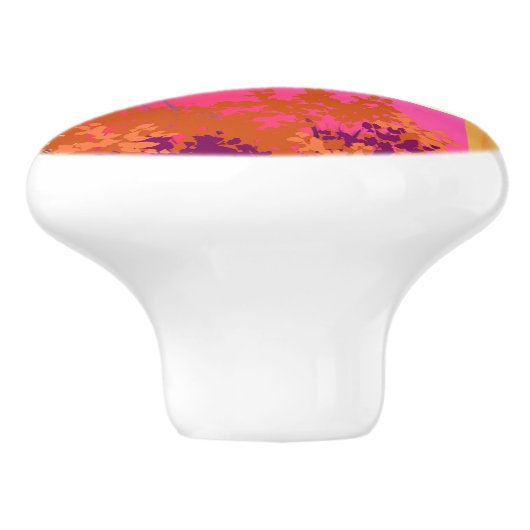 Bletchley Codebreakers Draw Pull Keramikknauf (Seitenansicht)