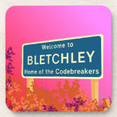 Bletchley Codebreakers Getränkeuntersetzer (Vorderseite)
