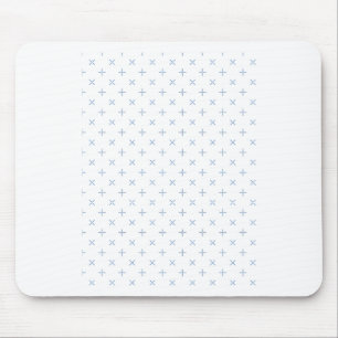 Bleu De France Solid Color Bleu Abstrakter Aufkleb Mousepad