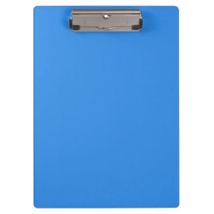 Bleu de France (Vollfarbe) Klemmbrett