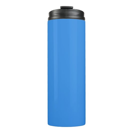 Bleu de France (Vollfarbe) Thermosbecher (Vorderseite)