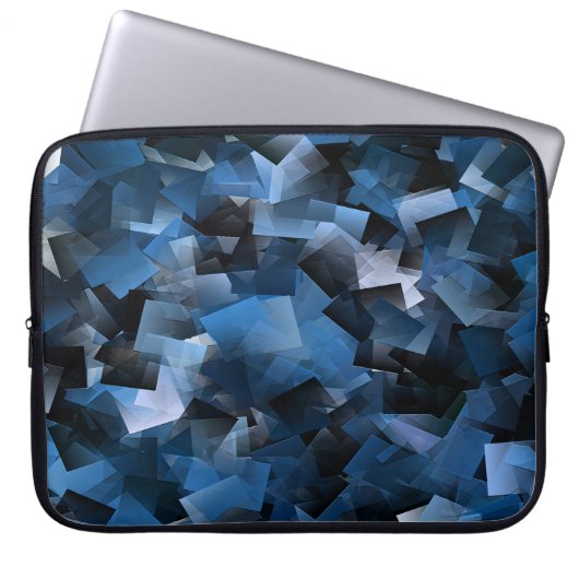Bleu Storm...... Laptopschutzhülle (Vorderseite)
