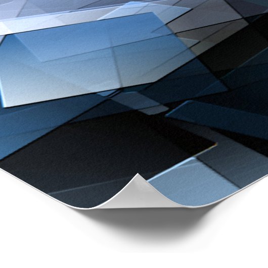 Bleu Storm...... Poster (Ecke)