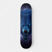 Bleu wolf  Skateboard  (Vorne)