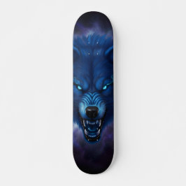 Bleu-Wolf-Skateboard Skateboard