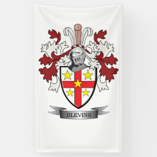 Blevins Familienwappen-Wappen Banner