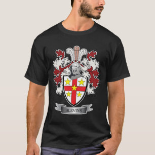 Blevins Familienwappen-Wappen T-Shirt