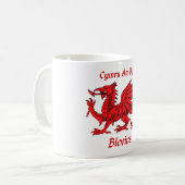 Blevins Waliser Drache Kaffeetasse (Vorderseite Links)