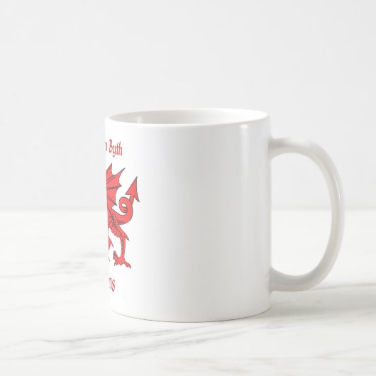 Blevins Waliser Drache Kaffeetasse (Rechts)