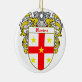 Blevins Wappen/Familienwappen Keramikornament (Rechts)