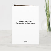 BLEW IT - SORRY CARD DANKESKARTE (Rückseite)