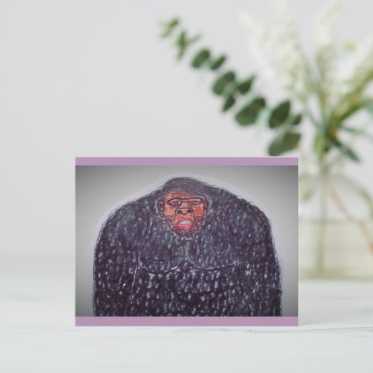 Bleyes Front-Bust-View Postkarte (Stehend Vorderseite)