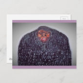 Bleyes Front-Bust-View Postkarte (Vorne/Hinten)