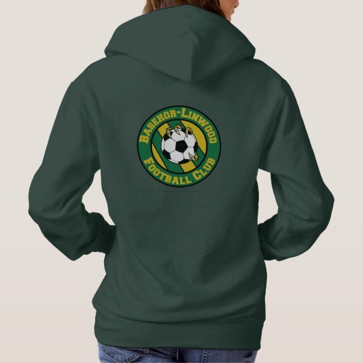 BLFC Soccer Mama Hoodie - White (Rückseite)