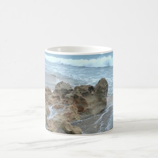 Blflügende Rocks Jupiter Florida Kaffeetasse (Mittel)