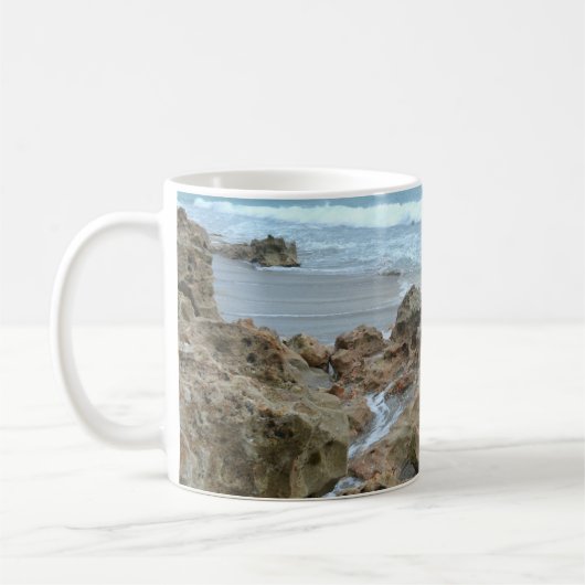 Blflügende Rocks Jupiter Florida Kaffeetasse (Links)