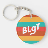 BLgT-Streifenflagge Schlüsselanhänger (Vorderseite)