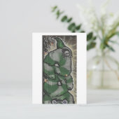 Blick auf Adlerkunst Postkarte (Stehend Vorderseite)