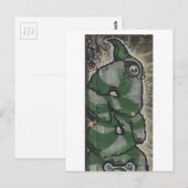 Blick auf Adlerkunst Postkarte (Vorne/Hinten)