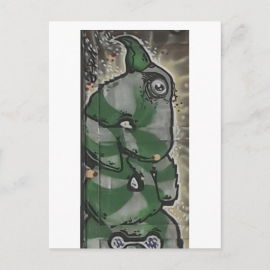 Blick auf Adlerkunst Postkarte (Vorderseite)