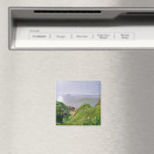 Blick auf Ailsa Craig und die Insel Arran, 1860 Magnet (In Situ (Geschirrspüler))