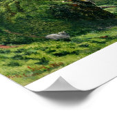 Blick auf Ailsa Craig und die Insel Arran, 1860 Poster (Ecke)