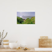 Blick auf Ailsa Craig und die Insel Arran, 1860 Poster (Küche)